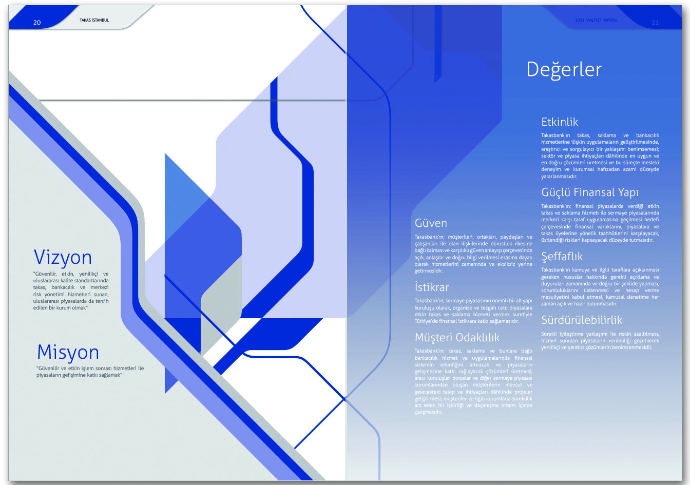 TAKASBANK / 2021 Faaliyet Raporu / 2021 ANNUAL REPORT