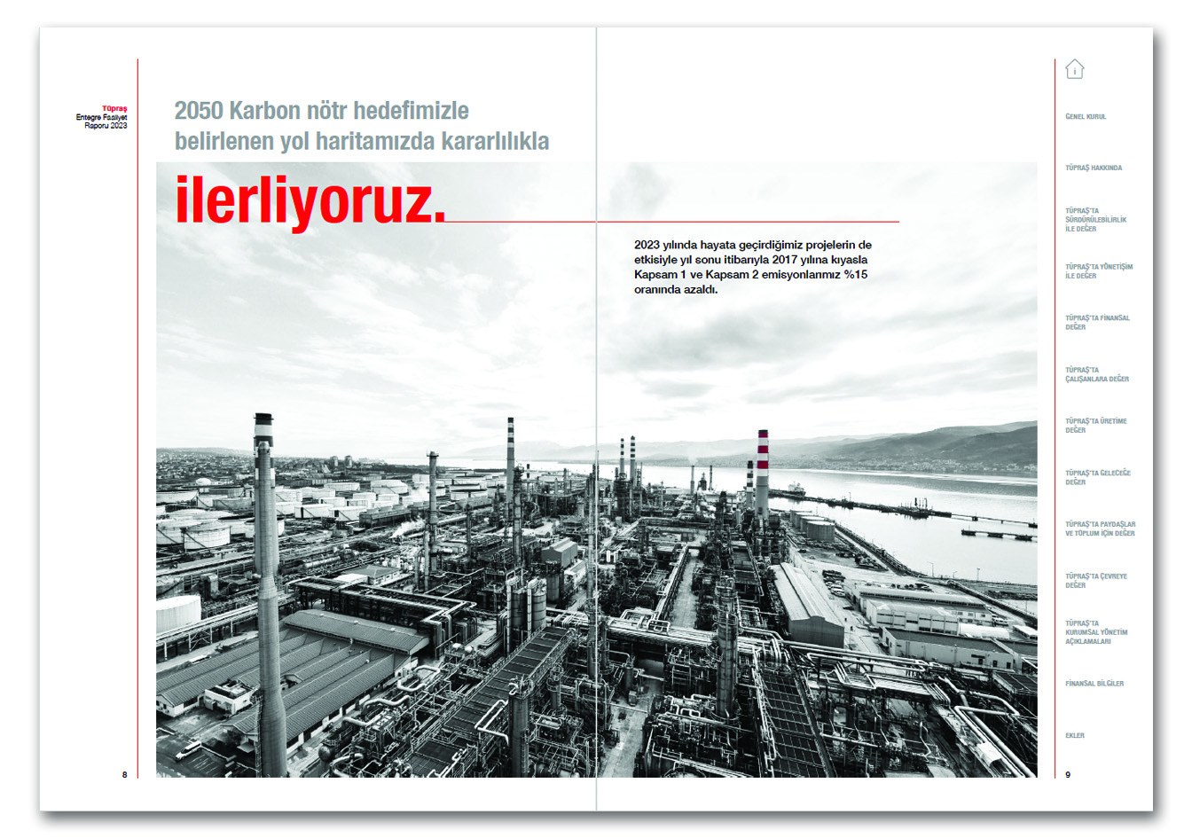 TÜPRAŞ / 2023 Entegre Faaliyet Raporu / 2023 INTEGRATED ANNUAL REPORT