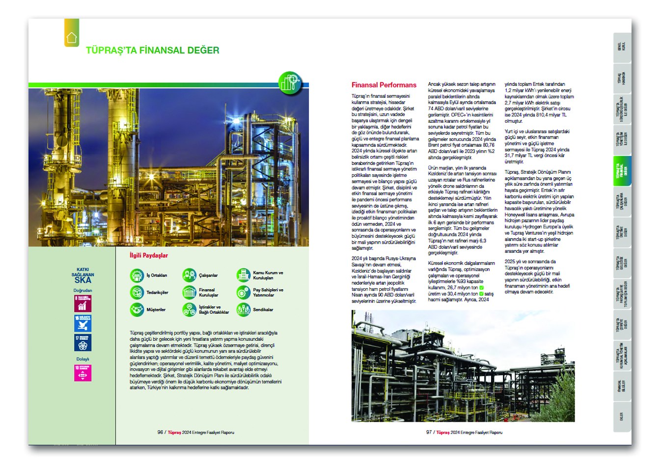 TÜPRAŞ / 2024 Entegre Faaliyet Raporu / 2024 Integrated Annual Report