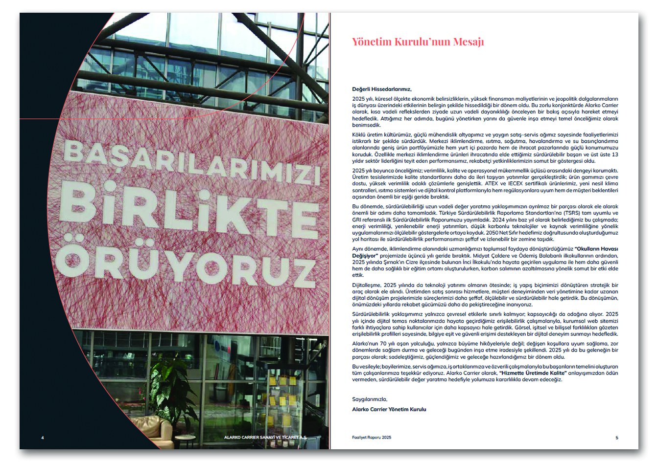 ALARKO CARRIER / 2025 Faaliyet Raporu / 2025 Annual Report
