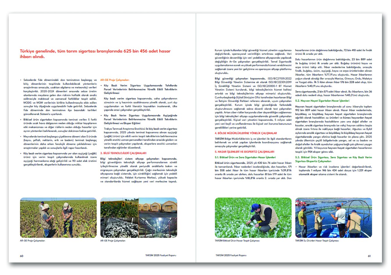 TARSİM / 2025 Faaliyet Raporu / 2025 Annual Report