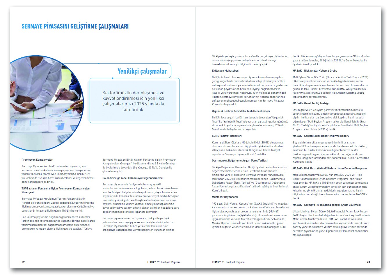 TÜRKİYE SERMAYE PİYASALARI BİRLİĞİ / 2025 Faaliyet Raporu / 2025 Annual Report