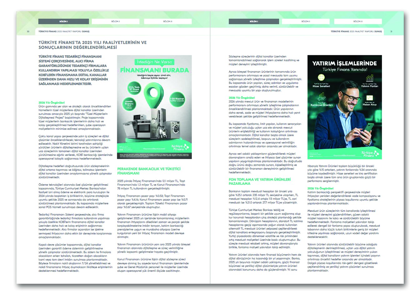 TÜRKİYE FİNANS / 2025 Faaliyet Raporu / 2025 Annual Report