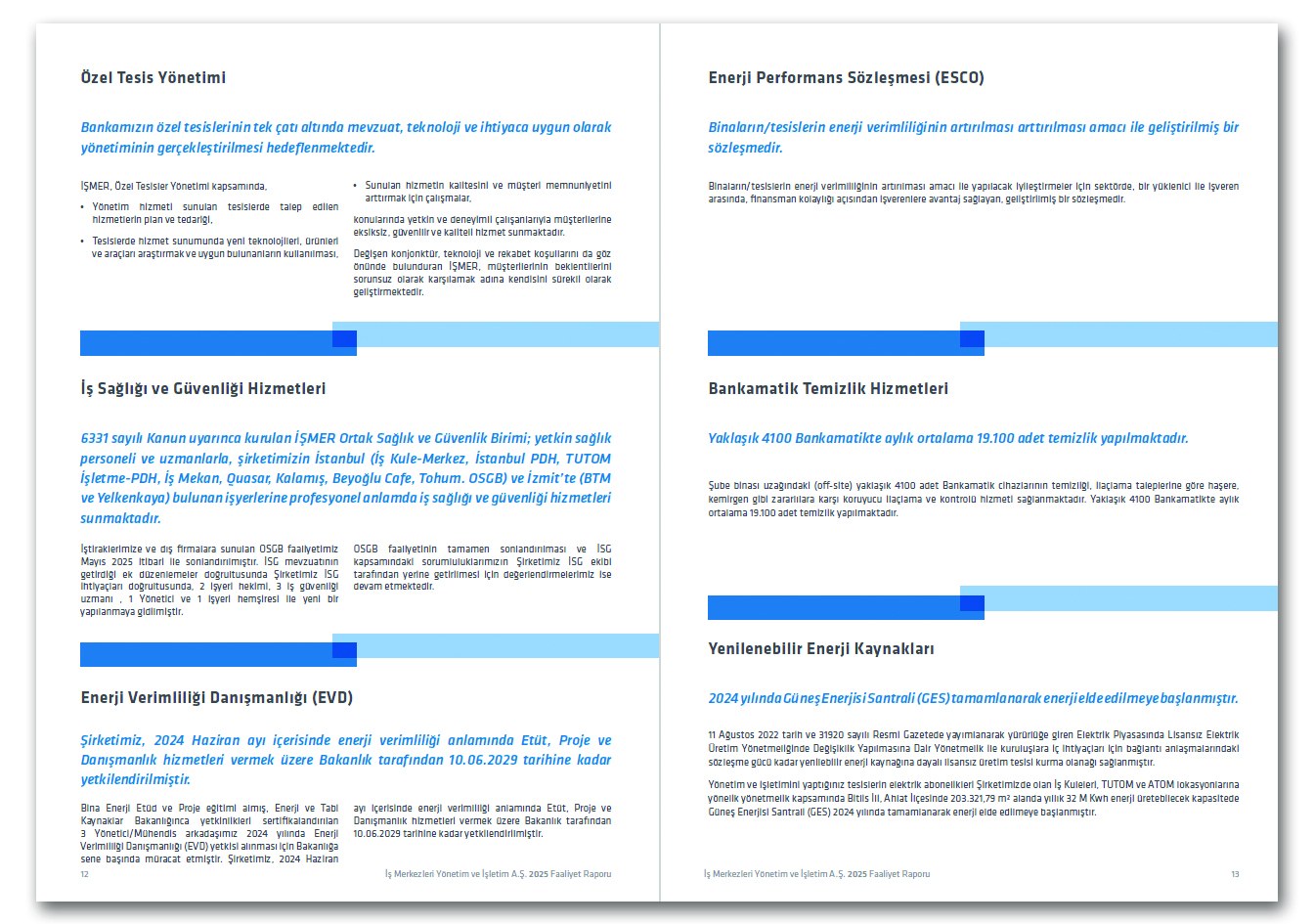 İŞMER / 2025 Faaliyet Raporu / 2025 Annual Report