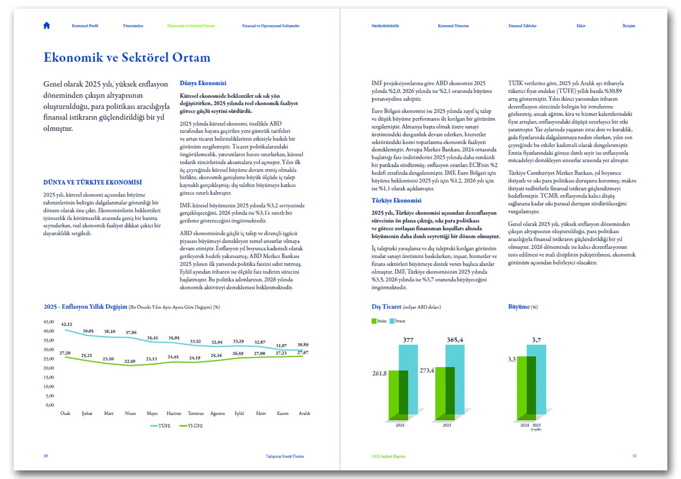 TATLIPINAR ENERJİ / 2025 Faaliyet Raporu / 2025 Annual Report
