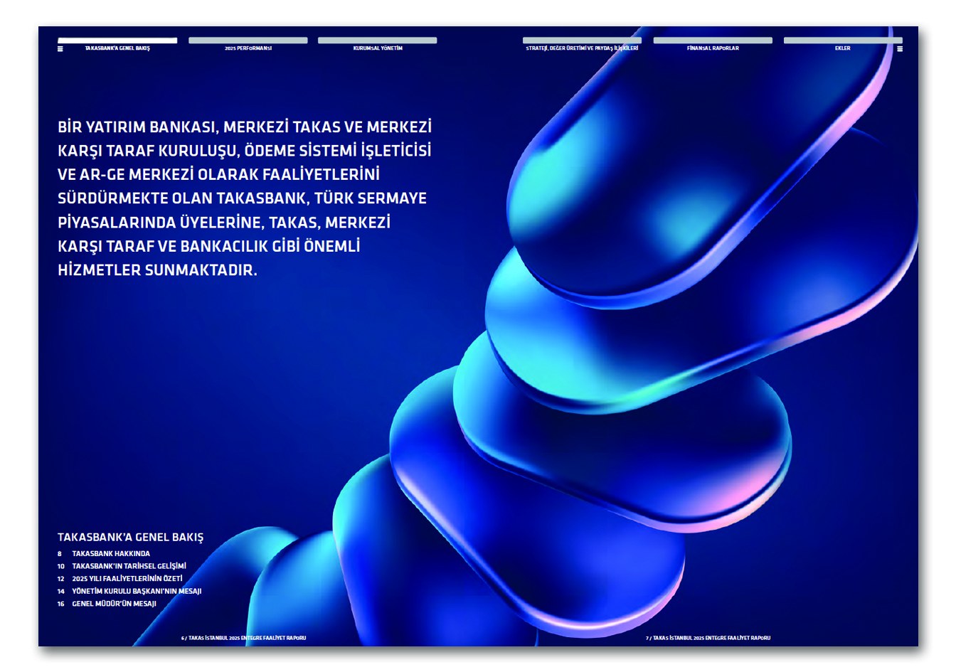 TAKASBANK / 2025 Entegre Faaliyet Raporu / 2025 Integrated Annual Report