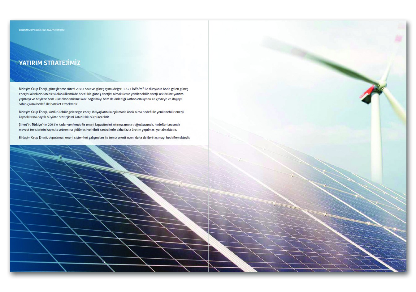BİRLEŞİM ENERJİ / 2025 Faaliyet Raporu / 2025 Annual Report