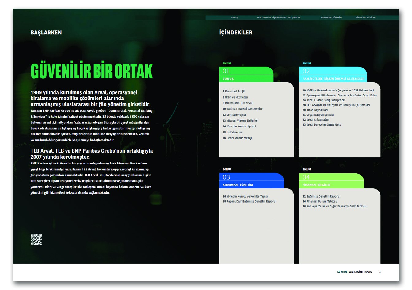 TEB ARVAL / 2025 Faaliyet Raporu / 2025 Annual Report