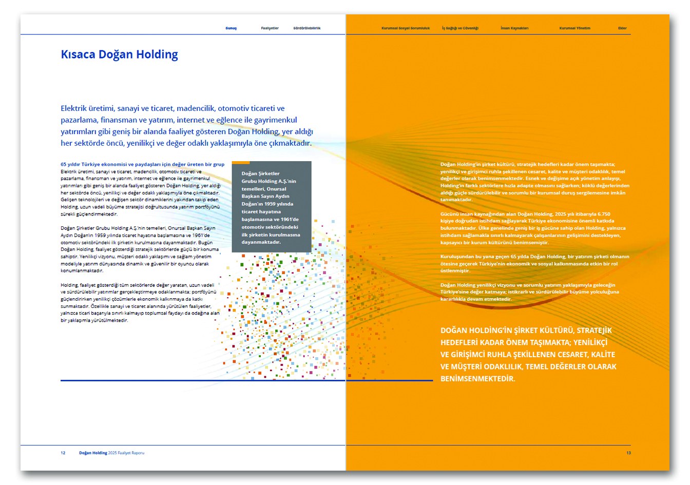 DOĞAN HOLDİNG / 2025 Faaliyet Raporu / 2025 Annual Report