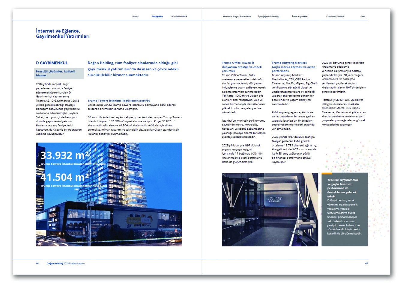 DOĞAN HOLDİNG / 2025 Faaliyet Raporu / 2025 Annual Report
